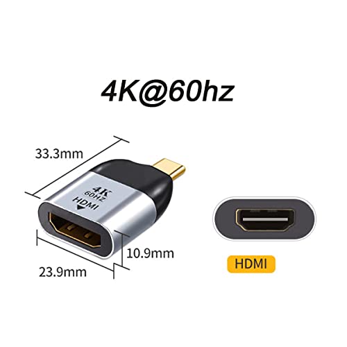 xiwai Type C to HDMI Converter USBC HDTV Adapter 4K 60hz 1080p for Tablet Phone Laptop - Image 3