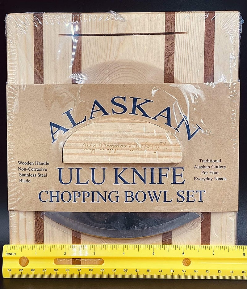 ULU Knife and Chopping Bowl with Salad Claws - Image 4