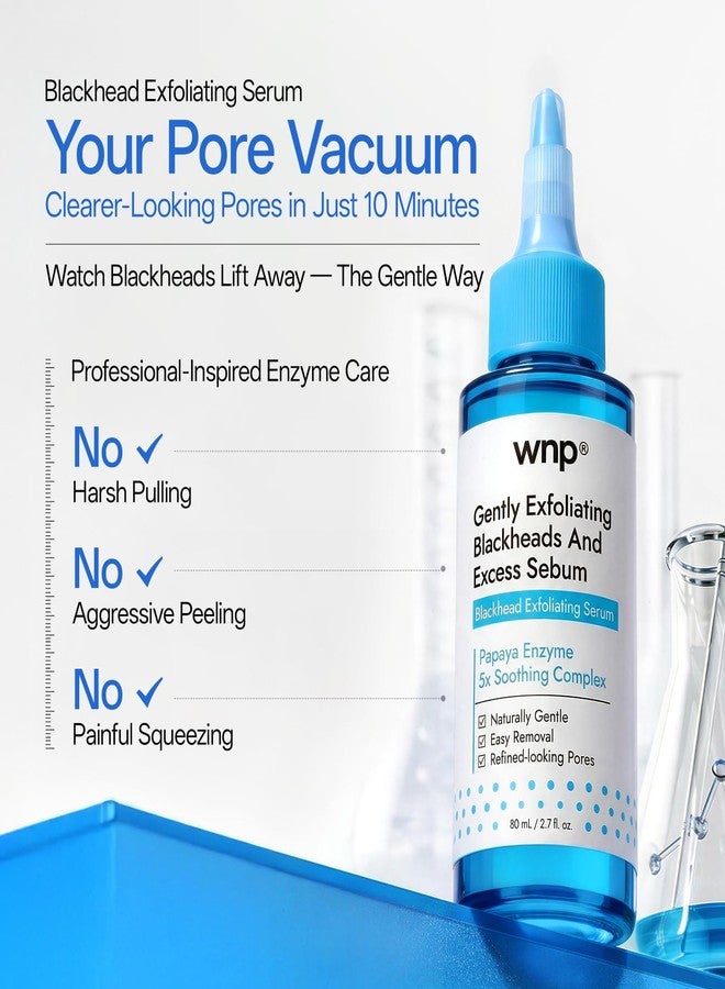 WNP Facial Sebum Softener Deep Cleansing Set (3-in-1) – Pore Remover Liquid & Face Scraper with 30 Disposable Pads – Melts Away Stubborn Blackheads, Oil Control for Face, Korean Skincare, 2.7 fl oz - Image 2