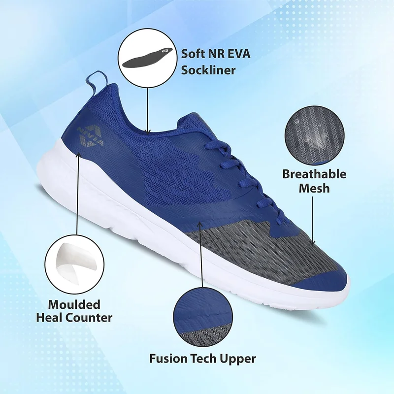 Nivia Street Runner Running Shoe - Blue