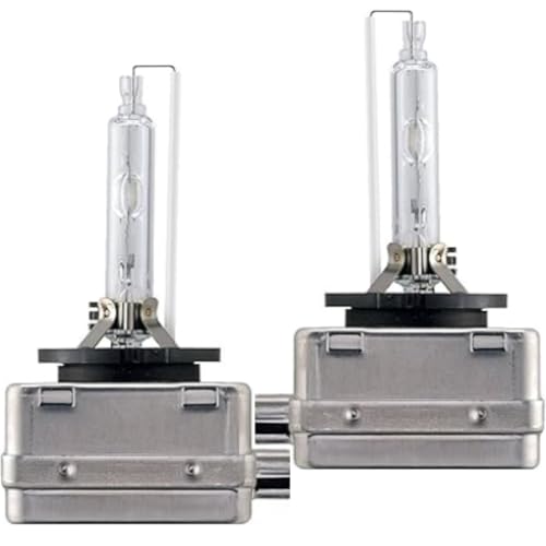 GTMOTO D3S Xenon Bulbs for Chrysler 300 200 Pacifica Voyager HID Headlights, 35W OEM D3SC1 4300K Bi-xenon Headlamp, 6000K Cool Bright White Projector Light Replacement, 2 Pack - Image 1
