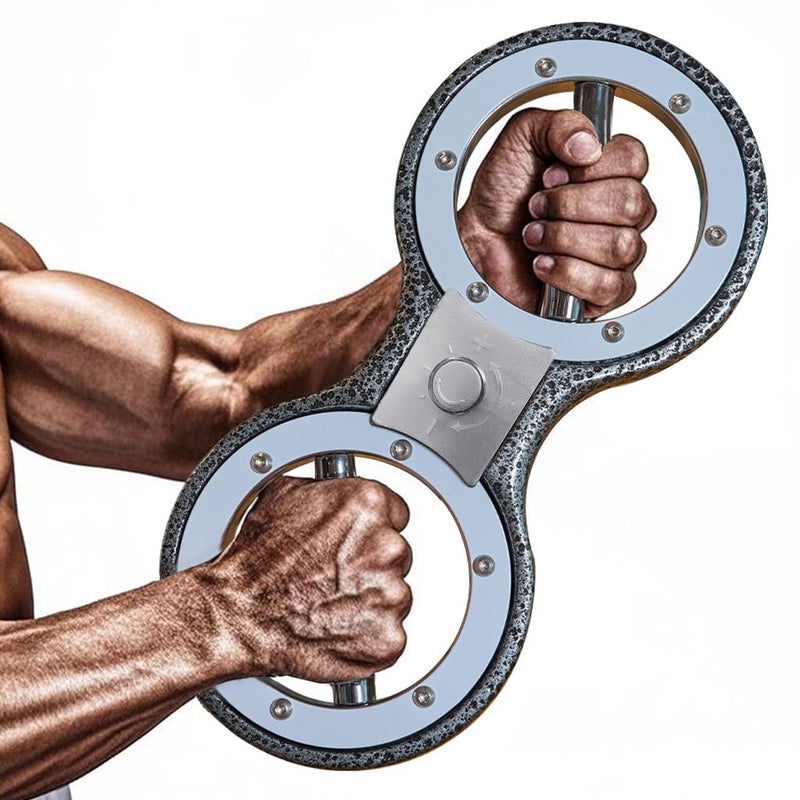 Fitarc آلة حرق الدهون الدوارة فتيارك 12 باوند، دوارة حرق الدهون، مدرب قوة القبضة، معدات تمارين الذراع، مدرب متعدد الوظائف لليد والساعد، تدريب قوة الذراع والكتف للمنزل والصالة الرياضية - Image 1