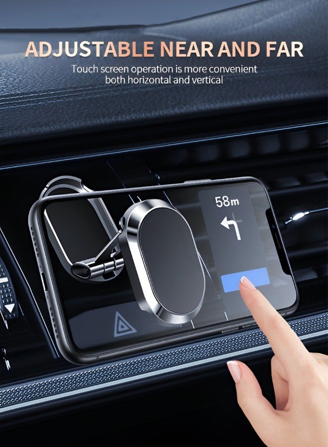 GROIC Magnetic Phone Holder for Car, Foldable Magnetic Phone Support Mount Multi-Functional Collapsible Car Phone Stand, Car Dashboard Mount Suitable for All Cell Phone - Image 5