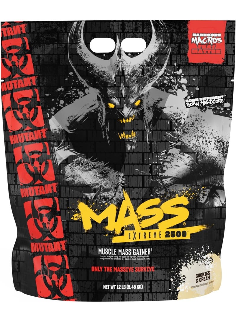 ميوتانت ماس إكستريم 2500 بسكويت وكريمة 12 رطل - Image 2