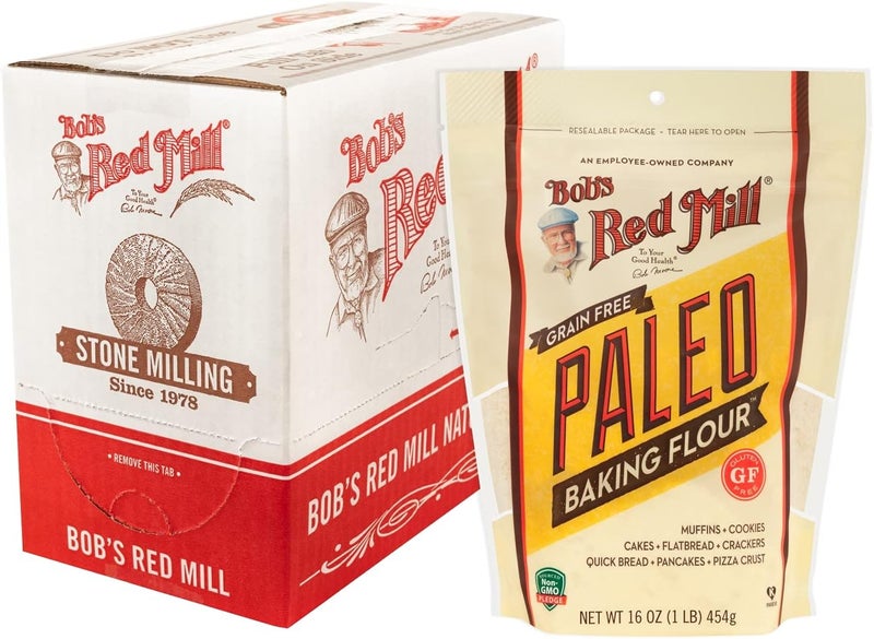 Bob's Red Mill Paleo Baking Flour - Gluten Free, 16 Ounce (Pack of 4) - Image 1