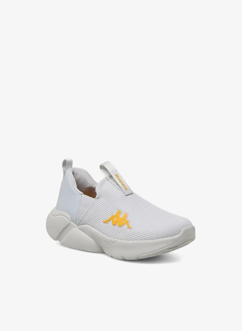 Kappa Boys' Logo Detail Slip-On Sports Shoes with Pull Tab