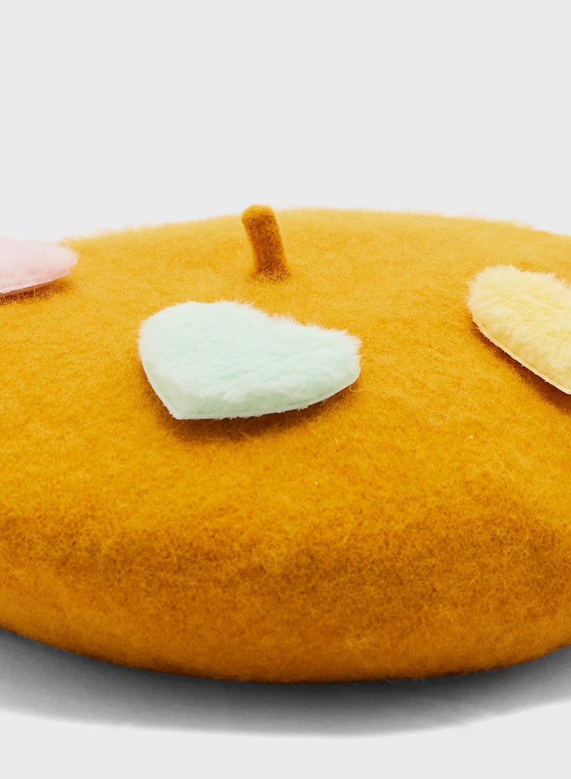 Ginger Heart Beret Hat - Image 3