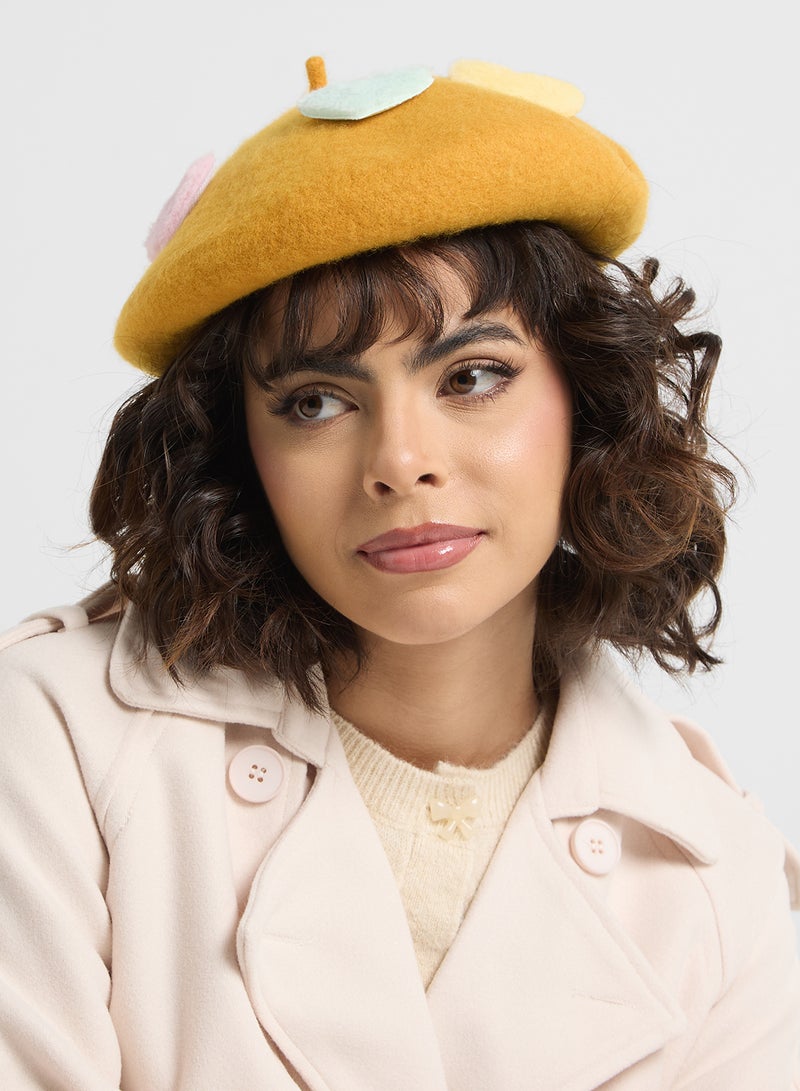 Ginger Heart Beret Hat - Image 5