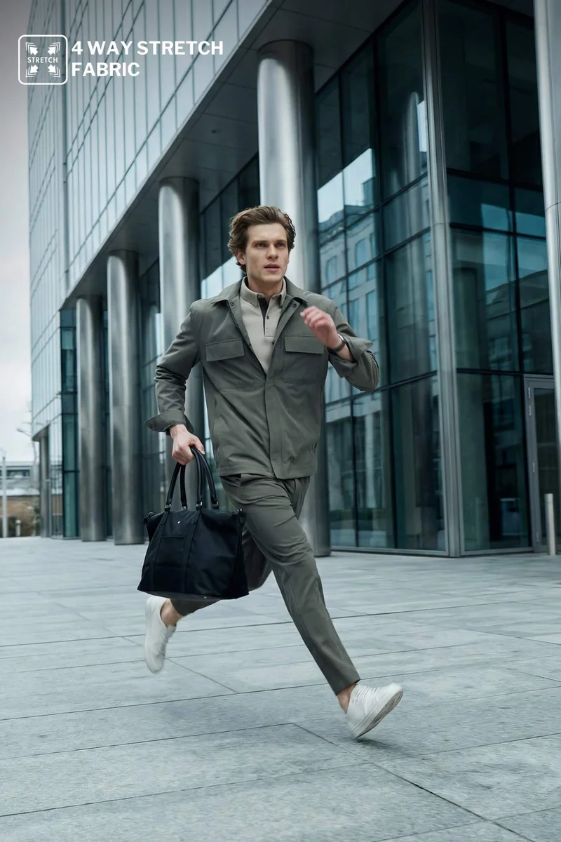 Tailored Fit Trousers