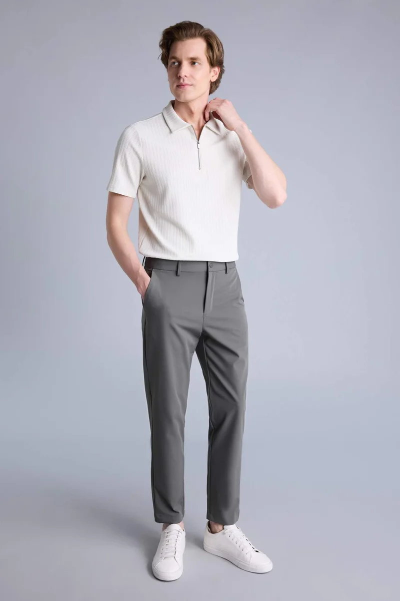 Defacto  Tailored Fit Trousers for Men | Best Price UAE