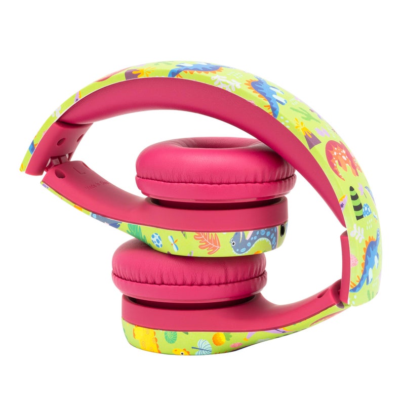 Snug Play+ Kids Headphones â€“ Volume Limited 93dB for Safe Listening â€“ Foldable, Durable Headphones for Toddlers, Boys & Girls â€“ Tangle-Free Cord â€“ Ideal for Travel, School, Tablets - Dinosaurs - Image 4