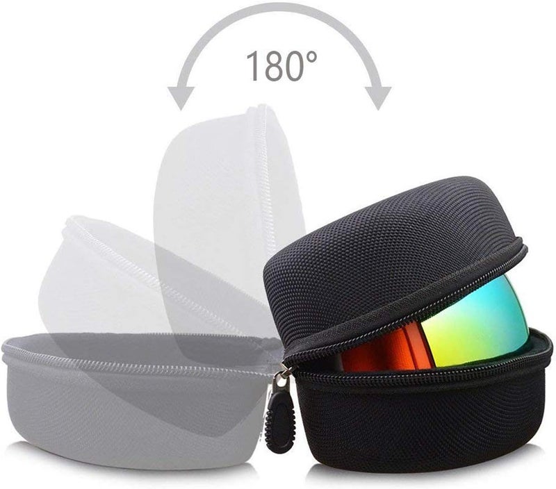 Hanperal Big Large Hard Sports Glasses Case, SKI Snowboard Snow Goggles Box, Sports Glasses Storage Holder - Image 3