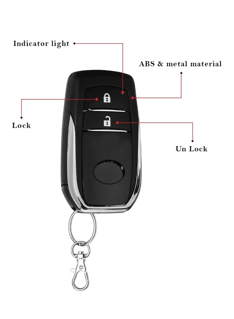 3XR Universal Remote Keyless Entry System - 9502 with Central Door Locking, Trunk Release, and Car Locator - Image 4
