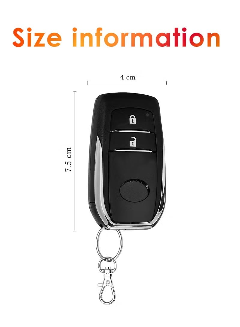 3XR Universal Remote Keyless Entry System - 9502 with Central Door Locking, Trunk Release, and Car Locator - Image 5