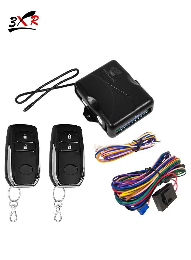 3XR Universal Remote Keyless Entry System - 9502 with Central Door Locking, Trunk Release, and Car Locator - Image 1