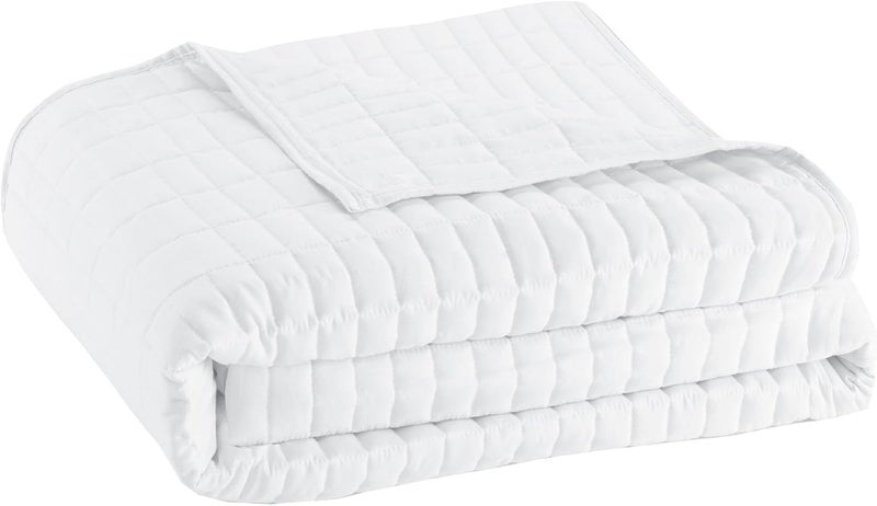 Daybed Cover - Luxe Double Sided-Quilting, All Season Cozy Bedding with Bedskirt, Matching Shams, Kienna White 75"x39" 5 Piece - Image 4