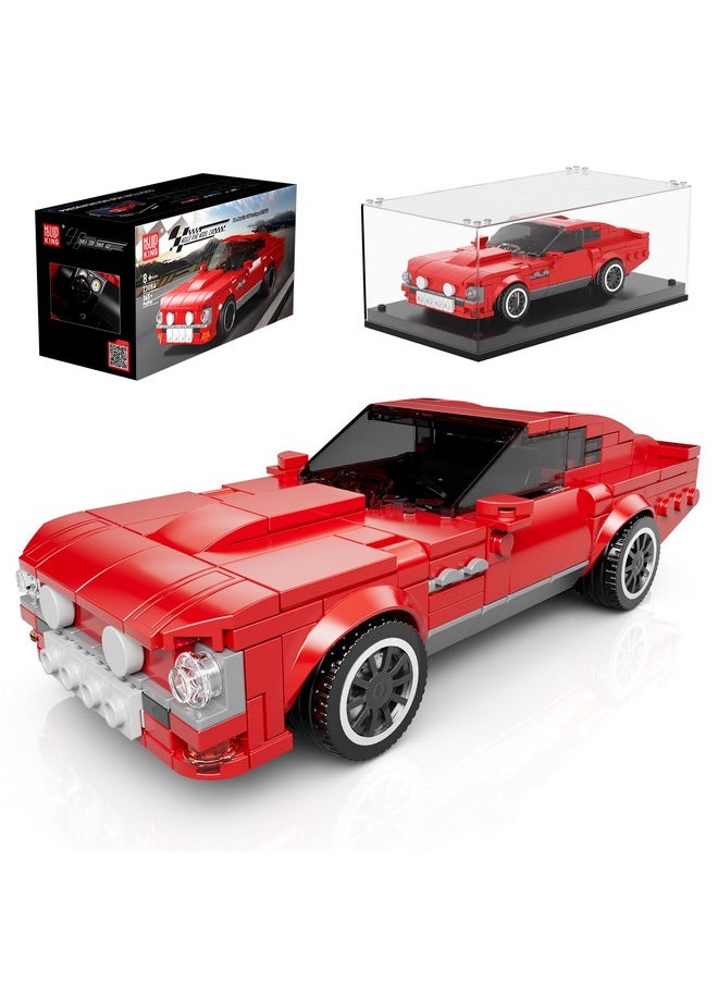 mould king Mould King Vantage 1977 Classic Sports Car Building Kits, MOC Racing Car Toys Model, Vehicle Blocks Set Suitable for Boys to Build, House Decoration Gifts for Kids and Adults 27084 (365 Pcs)  - Image 1