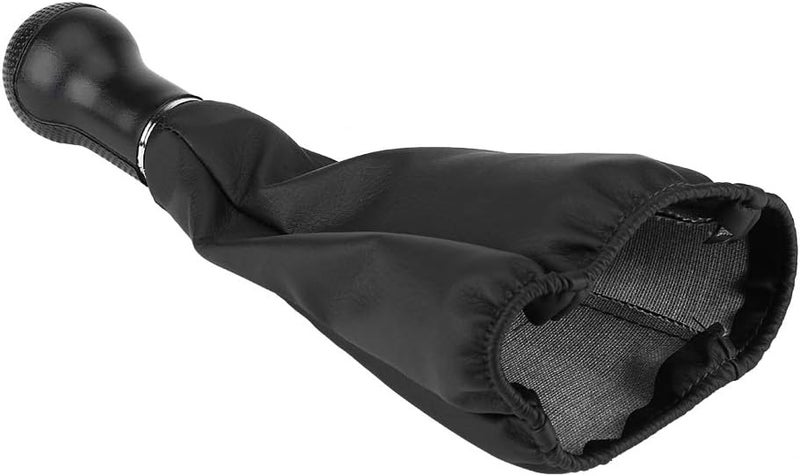 Keenso Gear Shift Knob Gaiter Boot Cover, 5 Speed & 6 Speed Gear Shift Knob Gaiter Cover ABS & Artificial Leather Direct Fit for 3 MK3 1991-1998 (5 Gear - Image 4