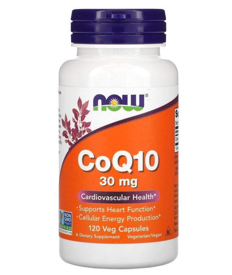 now CoQ10 30 mg 120 Veg Capsules