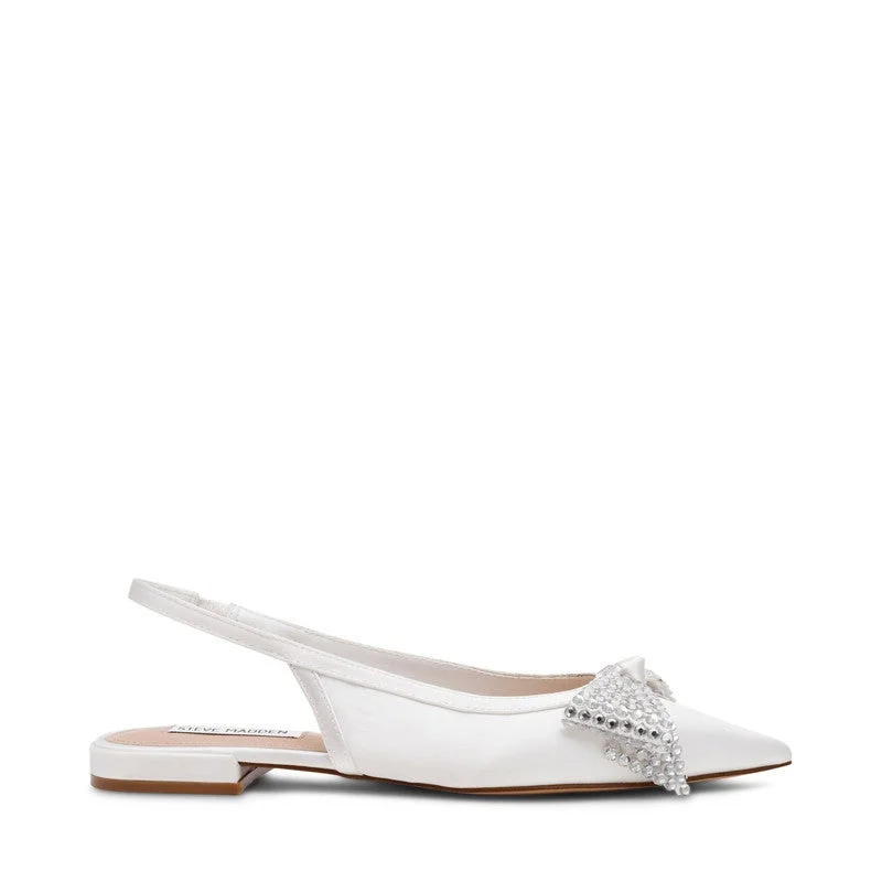 ستيف مادن Saraphina Embellished Bow Slingback Flat Sandals