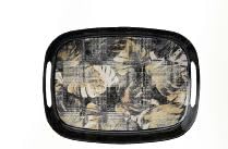 Dinewell Mapple Melamine Leafy Matt Elegent Design 100% Pure Melamine Tray - Image 3