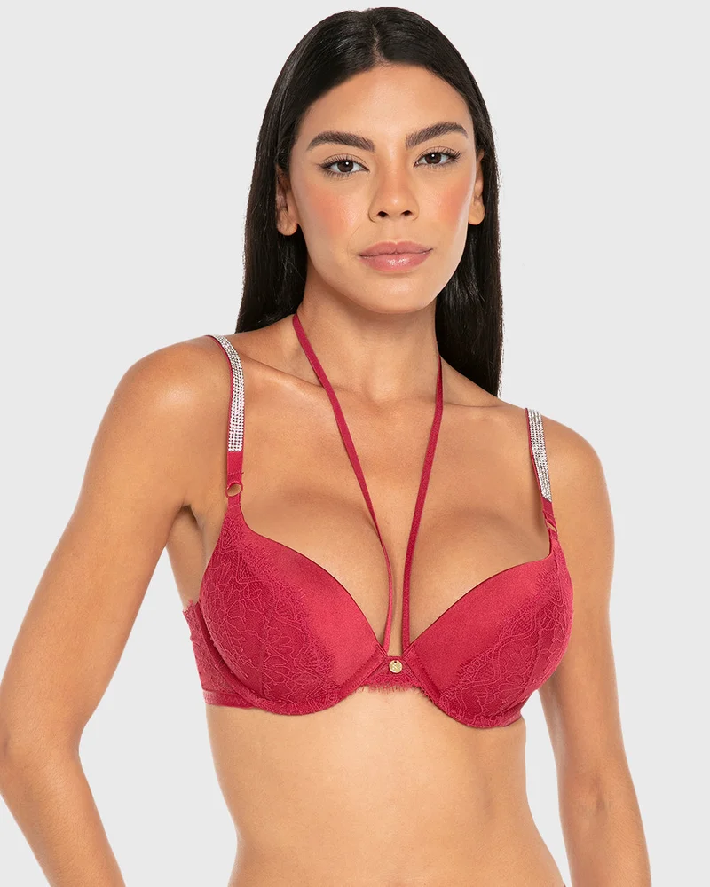 ايسلا اند ايفي Isla & Evie Wired Double Pushup Plunge Bra