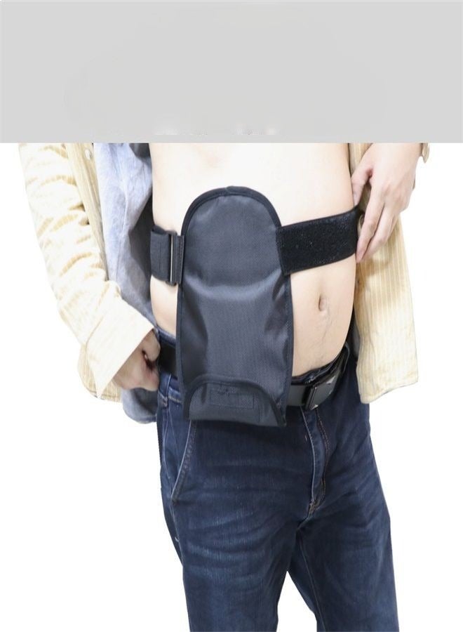 Urine Bag Cover Urinary Drainage Bag Holder Waist Belt for Fixing and Supporting Hanging Pouch Drainage Bag Protector Waterproof Urine Collection Bag Catheter Bag Holder - Image 1