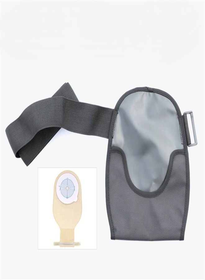 Urine Bag Cover Urinary Drainage Bag Holder Waist Belt for Fixing and Supporting Hanging Pouch Drainage Bag Protector Waterproof Urine Collection Bag Catheter Bag Holder - Image 2