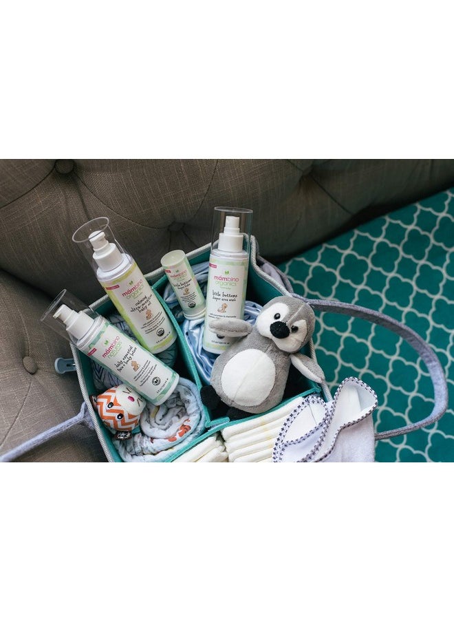 Mambino Organics - Baby Arrival Essential Care Gift Set All Natural 4Pc Set With Newborn Must Have Best Gift For New Moms - Image 1