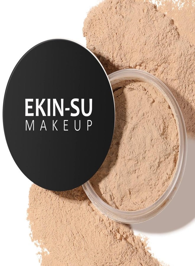 EKINSU Ekin-Su Makeup Powder, Translucent Loose Setting, Oil Control, Shine-Free Matte Finishing, Long-lasting & Lightweight Beige - Image 1