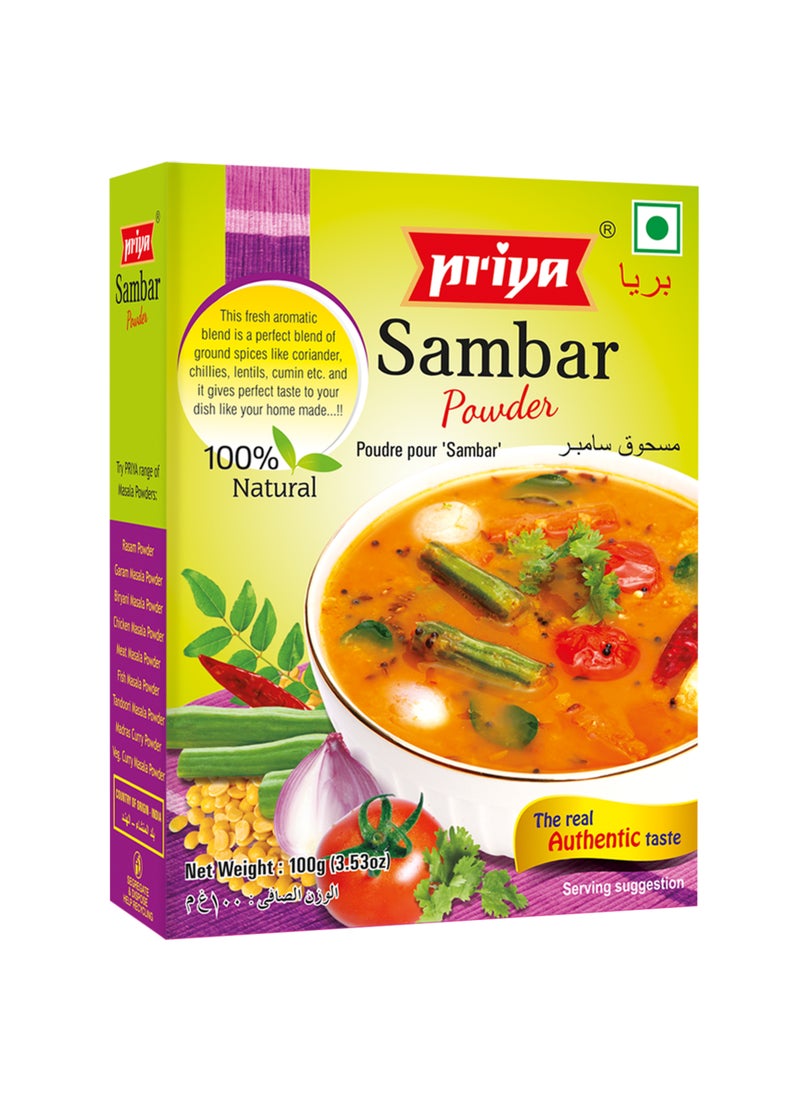 Priya Sambar Powder 100g - Image 1