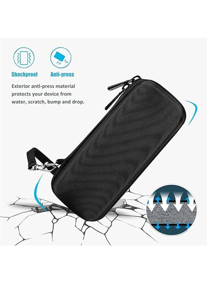 ProCase Hard Case for Philips Norelco OneBlade QP2520 QP2530 QP2620 QP2630, Travel Organizer Carrying Bag for Philips Norelco One Blade Hybrid Electric Trimmer and Shaver, Black - Image 3