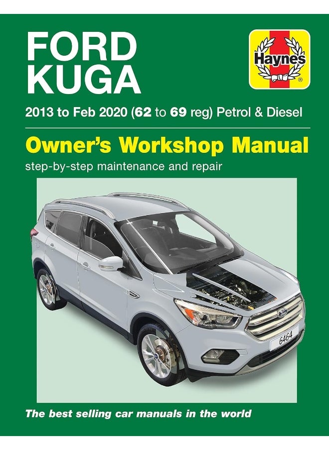 Ford Kuga 2013 - Feb 2020 (62 to 69) Haynes Repair Manual  - Image 1