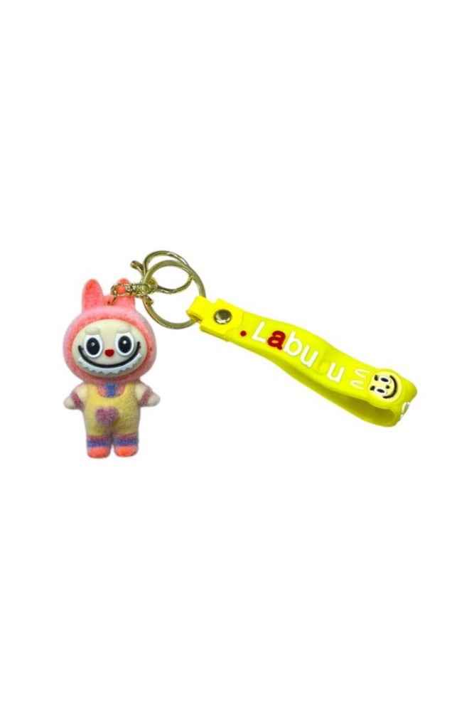 Generic The latest cute labubu doll keychain, cartoon character, anime figurine, bag, jewelry, toy, cute labubu keychain.
