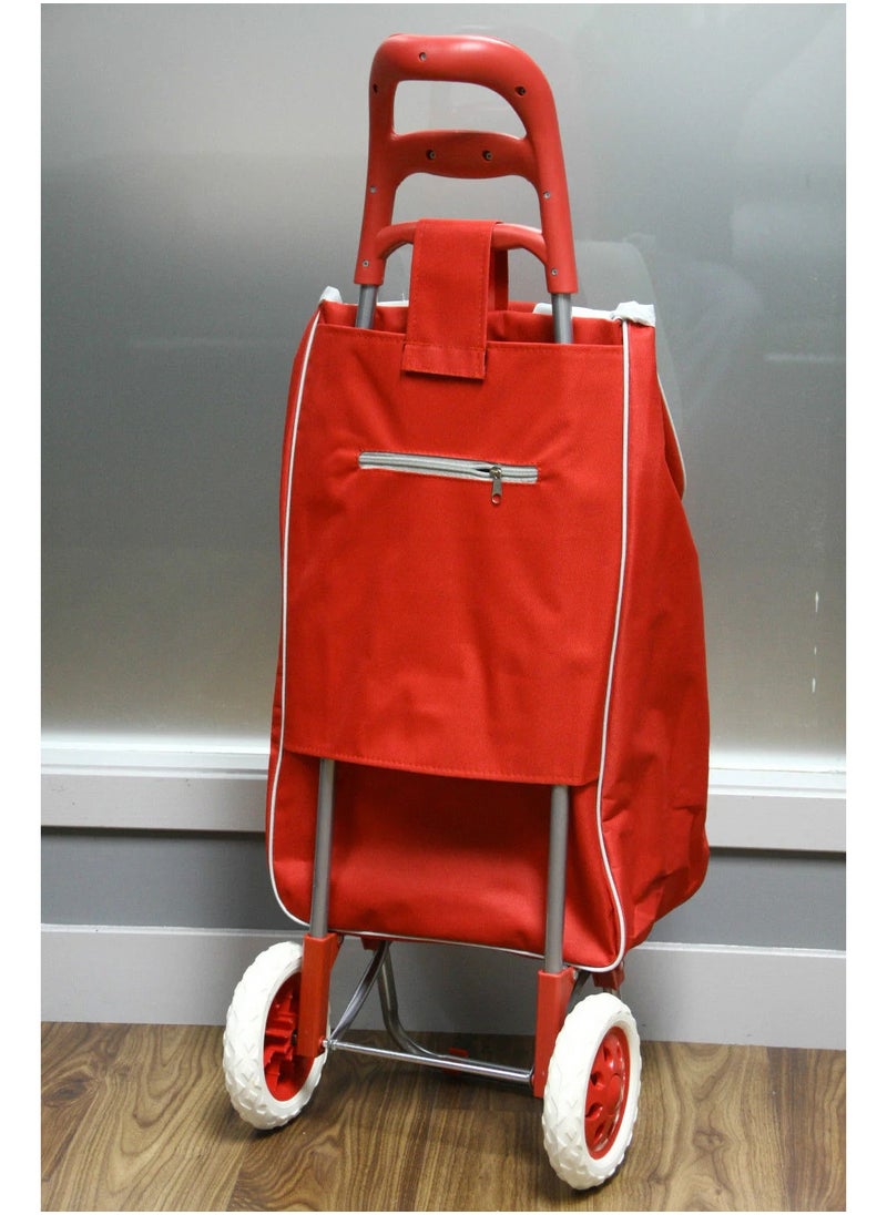 DubaiGallery Shopping Trolleys Small Portable Folding Grocery Cart Trolleys  - Image 2
