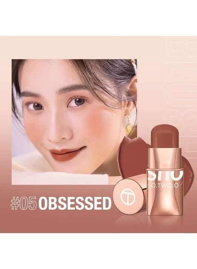 O.TWO.O Mousse Glow Colour Bounce Blush 05 OBSESSED - Image 1
