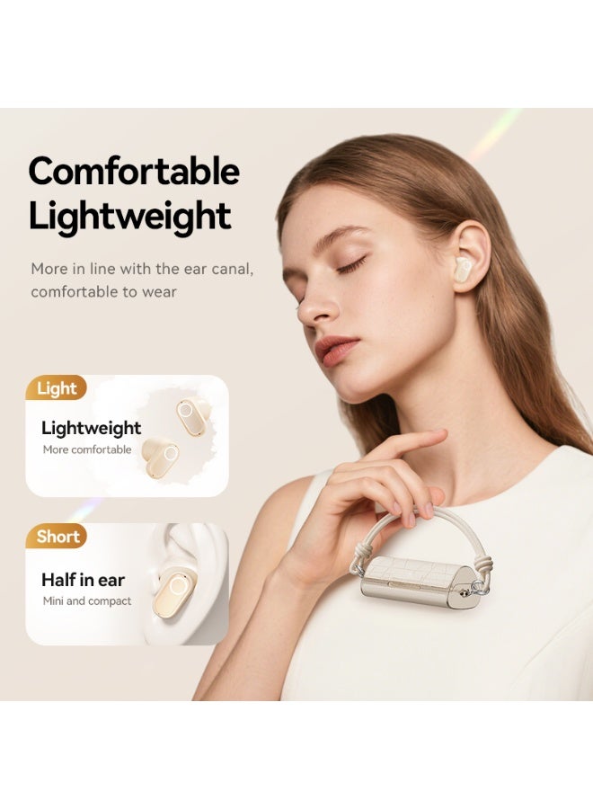 Qiwa-M103 Luxury Small Handbag, Wireless In-ear Bluetooth Earphones, Sleep Noise Reduction, High Sound Quality, Super Long Battery Life, High-Value Gift for Girls - Image 5