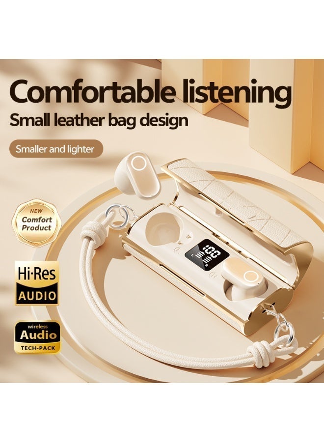 Qiwa-M103 Luxury Small Handbag, Wireless In-ear Bluetooth Earphones, Sleep Noise Reduction, High Sound Quality, Super Long Battery Life, High-Value Gift for Girls - Image 3