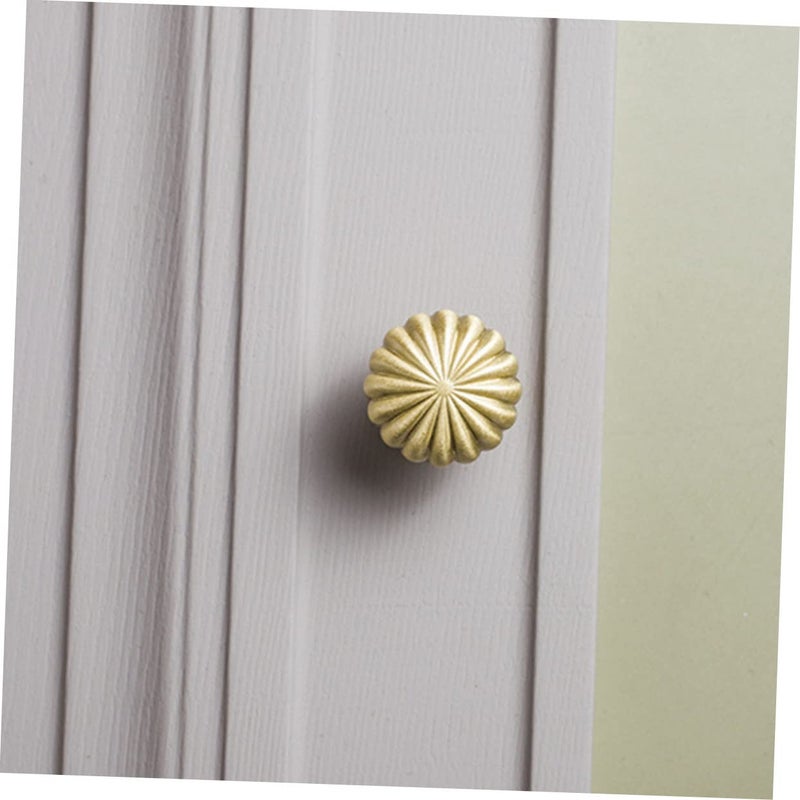 Solid Brass Drawer Pull Handle Antique Style Satin Finish for Kitchen Cabinet Wardrobe - Image 5