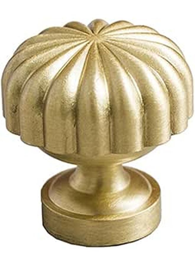 Solid Brass Drawer Pull Handle Antique Style Satin Finish for Kitchen Cabinet Wardrobe - Image 1