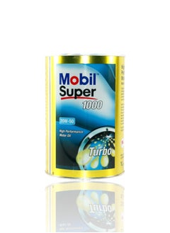 Mobil SUPER MOBIL 1000 20W50 TURBO Engine Oil – Advanced Protection for High-Performance Engines (1L – API SL Certified) 