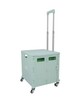 BLOOMING TIME Family Portable Folding Shopping Cart, Compact Hand Truck With Basket And with Wheels  - Image 3