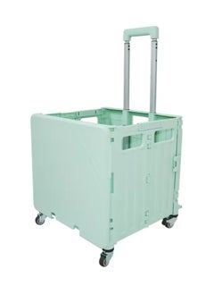 BLOOMING TIME Family Portable Folding Shopping Cart, Compact Hand Truck With Basket And with Wheels  - Image 1