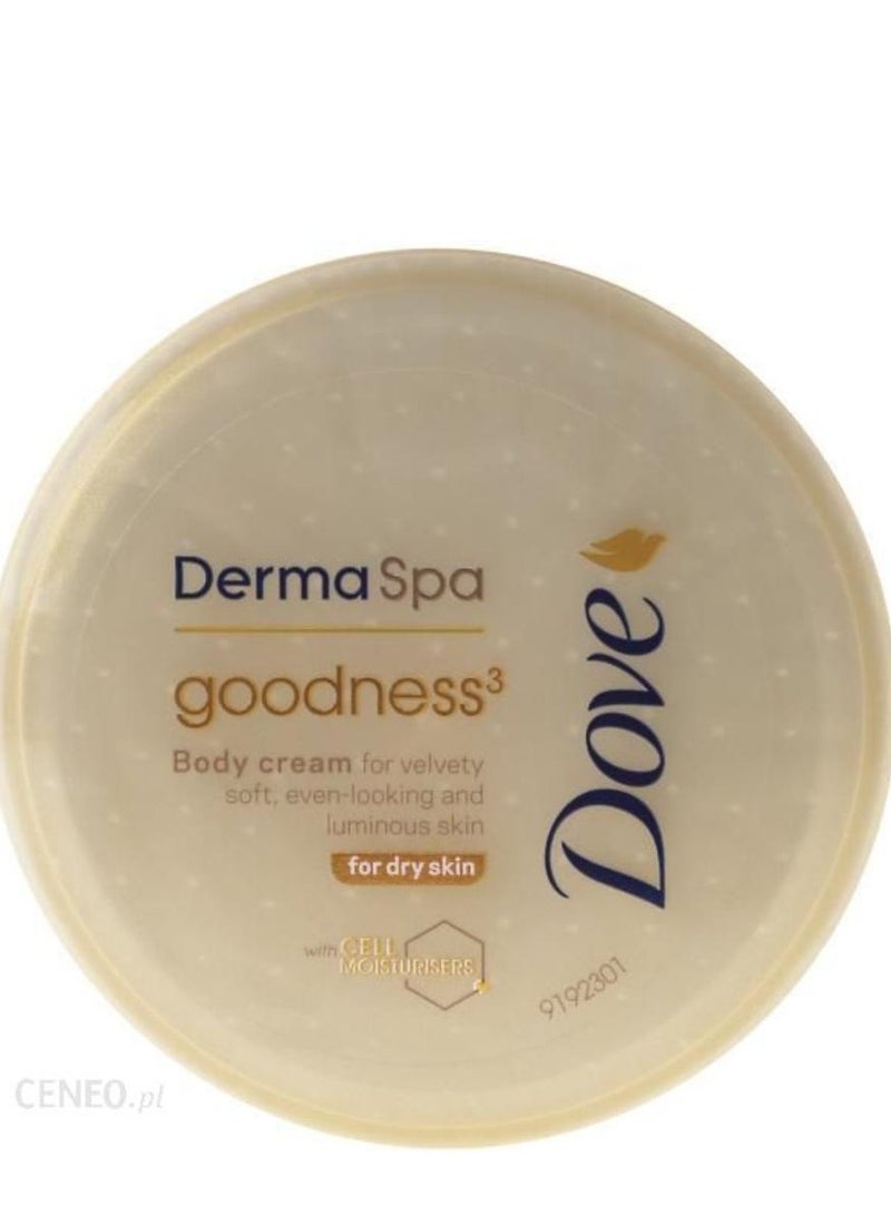 دوف كريم الجسم ديرما سبا جودنيس 300 مل - Image 2