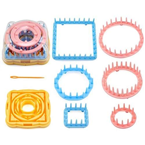 SYGA Yarn Flower Corsage Craft Maker Weaver Kit Knitting Machine Weaving Tool - Image 5
