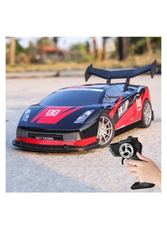 زي كرييت ديزاين 1/16 Remote Racing Drift Car 2.4G Electric Vehicle Model with Light Fall and Collision Resistant Children's Toy Kid Gift  - Image 4