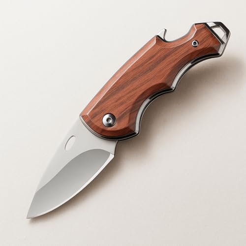 Machado Mini-Pocket Foldable (Manual) Knife | Compact Knife with ABS Plastic Handle, Sharp Stainless Steel Blade for Kitchen, Home,Travel & Utility - Image 1