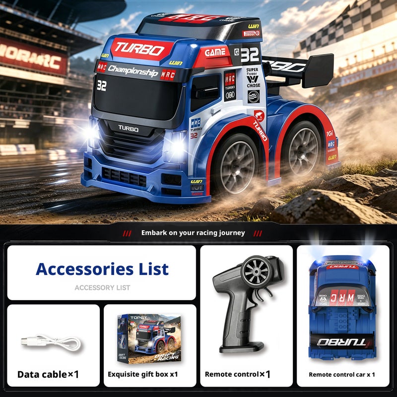 4WD RC Drift Car with Lights and Sounds for Boys - Image 5