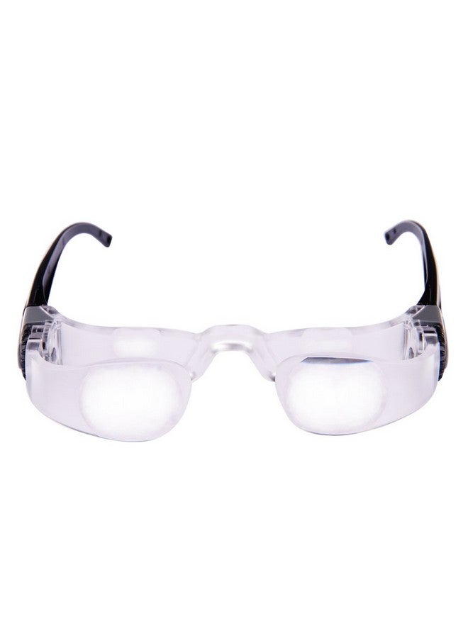 Clobeau Tv Magnifying Glasses 2.1X Tv Glasses Distance Viewing Television Magnifying Goggles Magnifier Magnifying Glasses Headband Magnifier Headset Magnification Glasses Fishing Telescope Glasses - Image 2