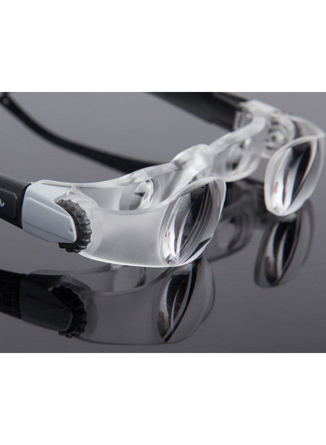 Clobeau Tv Magnifying Glasses 2.1X Tv Glasses Distance Viewing Television Magnifying Goggles Magnifier Magnifying Glasses Headband Magnifier Headset Magnification Glasses Fishing Telescope Glasses - Image 3